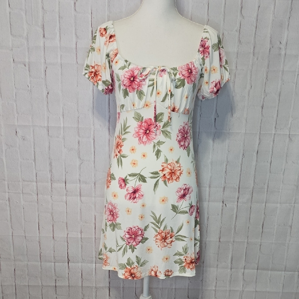 Ambiance Floral Blouse in Pink and Green